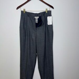 Evan Picone Charcoal Dress Pants